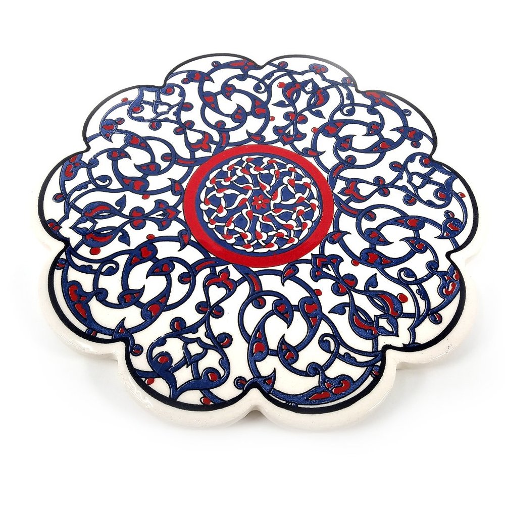 Turkish Handmade Ceramic Coaster